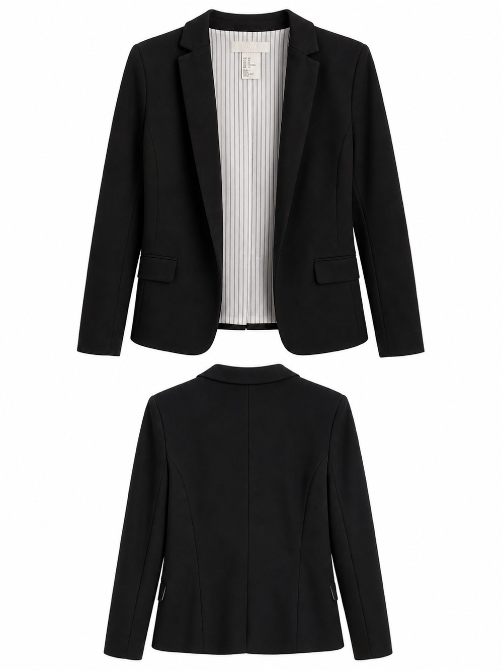 H&M Black Women's Tailored Blazer